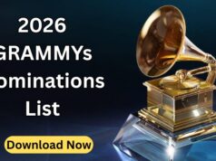 2026 GRAMMYs Nominations: Download List Now GRAMMYs